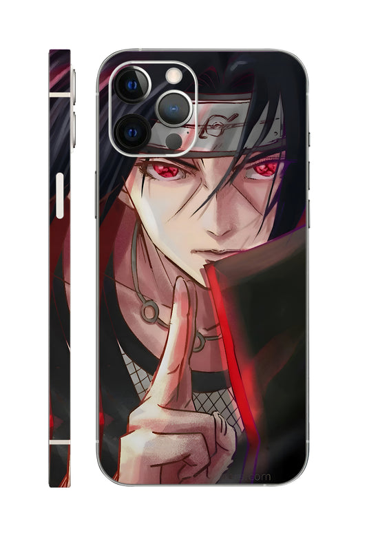 Itachi Anger Anime Mobile 6D Skin 3M Material