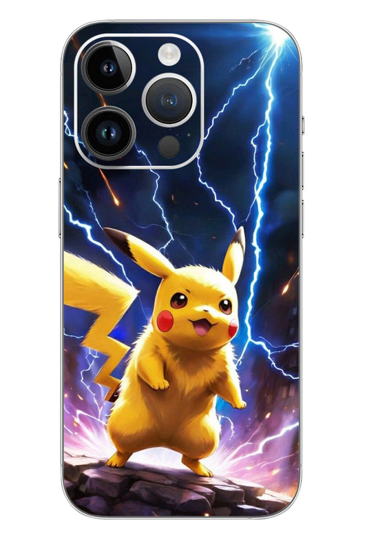 Pikachu Anime Mobile 6D Skin