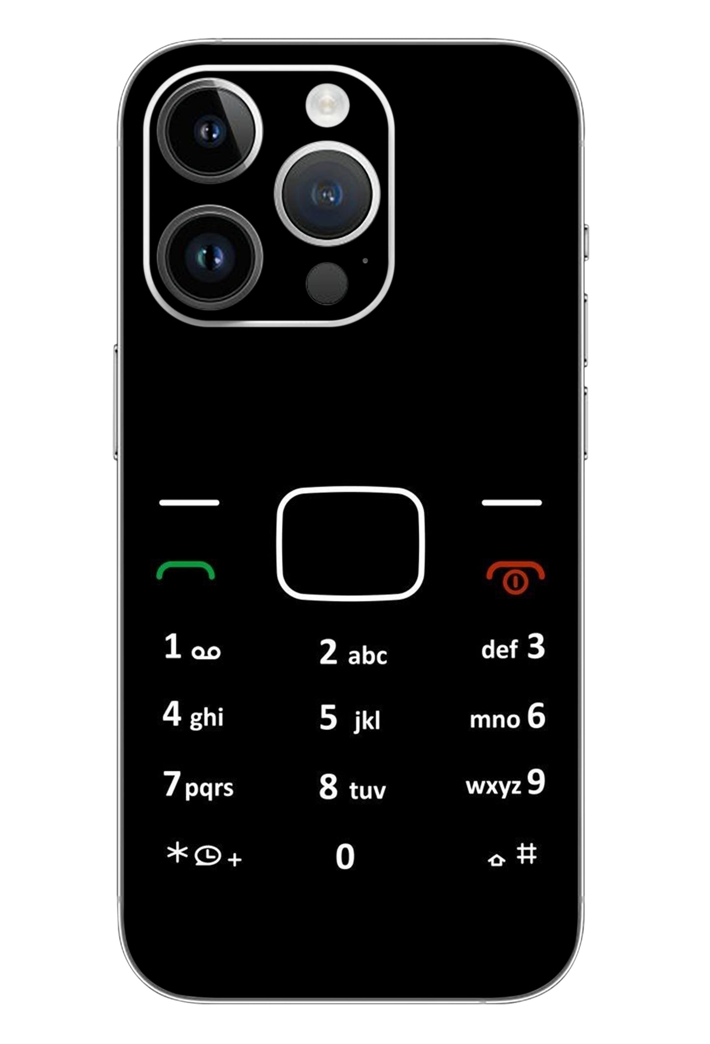 Old Keypad Phone Mobile 6D Skin