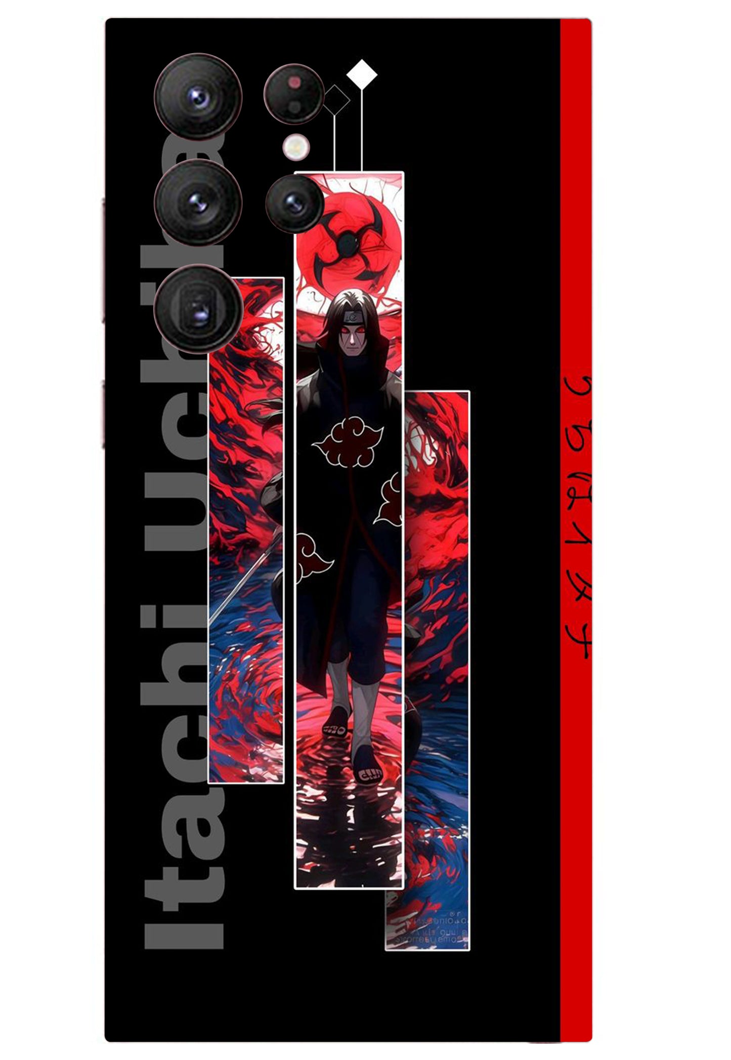 Itachi Uchiha Anime Mobile Skin 3M Premium Material