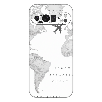World Map Mobile Transparent Skin