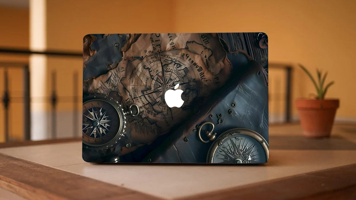 Compass Card Skin Compass Design Laptop Skins – MK SKINS