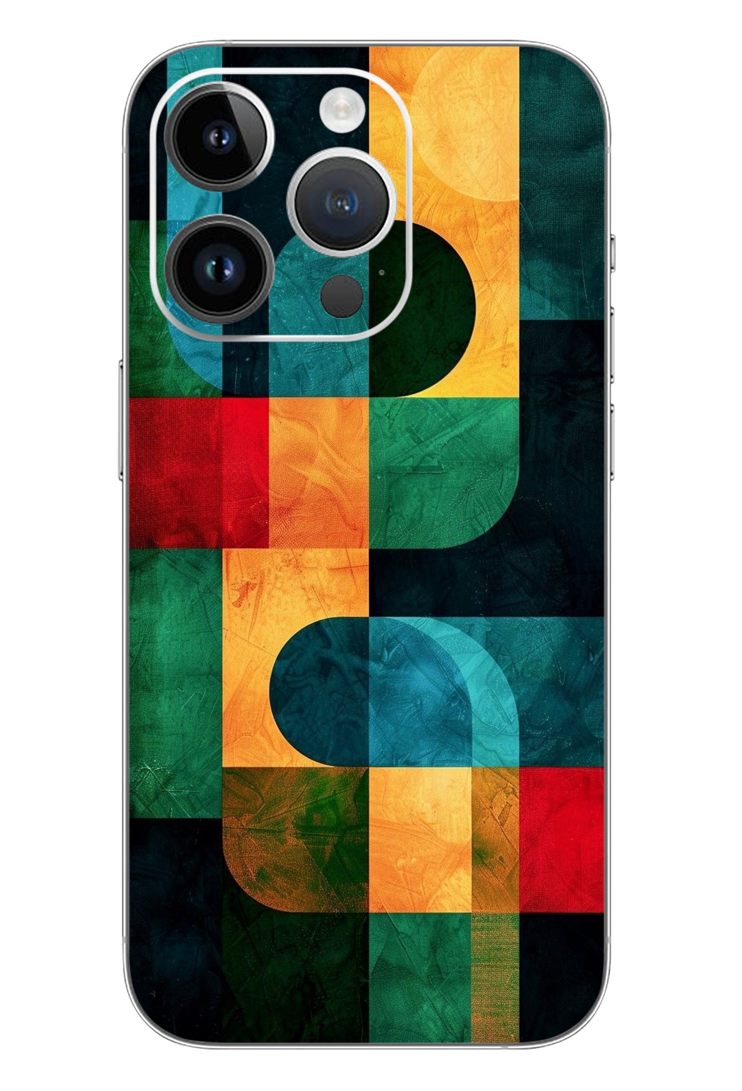 Colorful Pattern Mobile 6D Skin