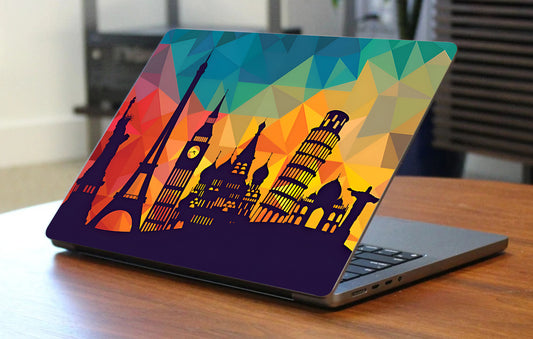 Wonders Of The World Laptop Skin