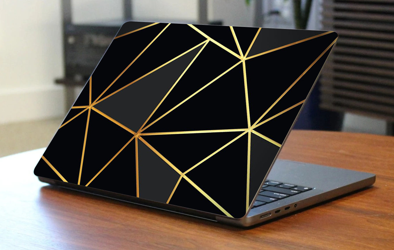 Abstract Strips Laptop Skin