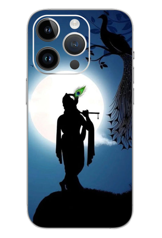 Krishna Play Flute God Mobile 6D Skin