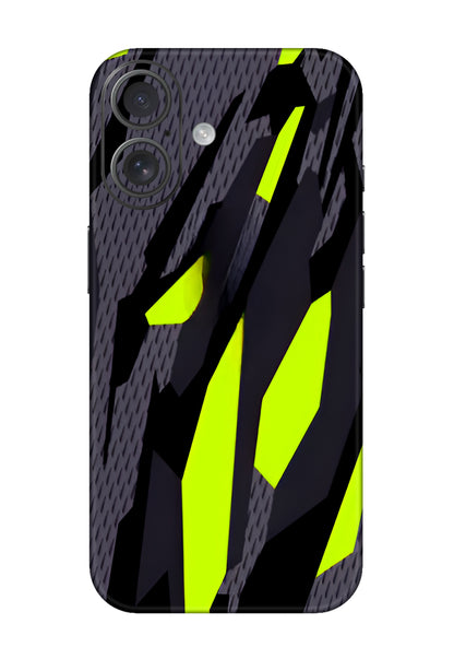 Abstract Ultra Green Mobile Skin 3M Material