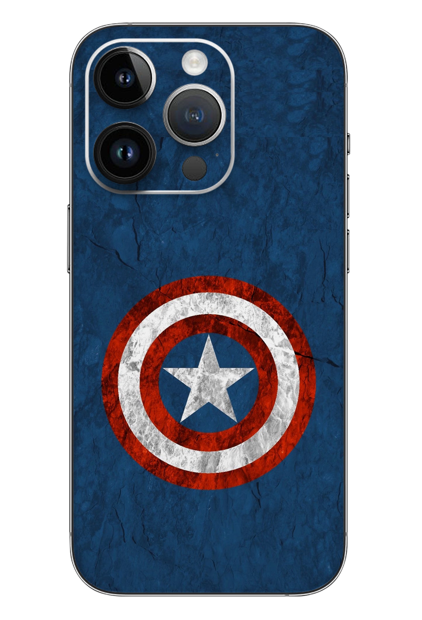 Captain America Shield Mobile 6D Skin